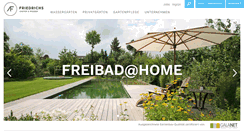 Desktop Screenshot of friedrichs-galabau.de
